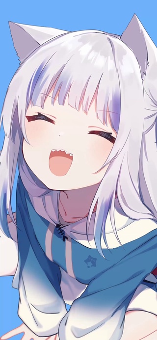 全网最最最可爱的小鲨鱼嗷!
原图画师：望月もち
画师 Link: https://www.pixiv.net/users/15147502
图片ID：87135236
动态