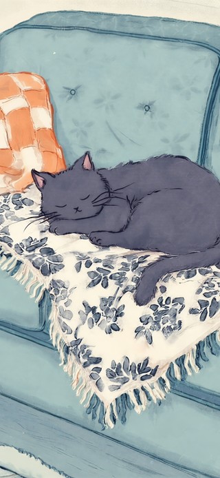 慵懒小猫