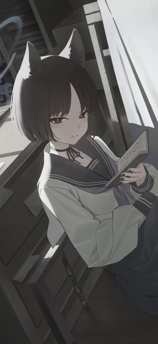 唯美可爱猫耳少女