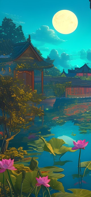 荷塘月色
