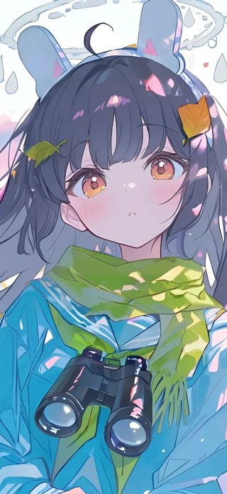 霞泽美游-4k插画
