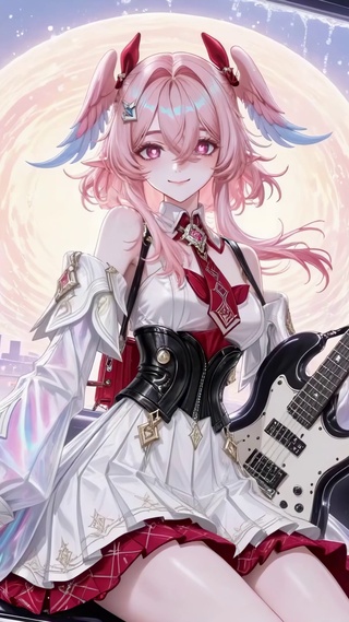 粉发摇滚少女莉奈娅