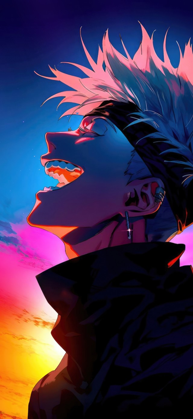 仰天大笑！ 赛博五条悟~