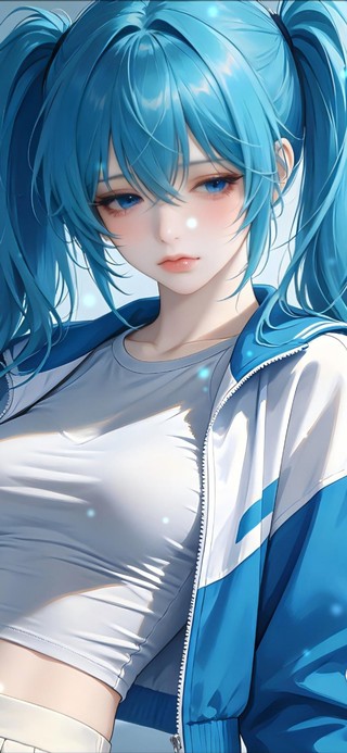 静谧蓝初音