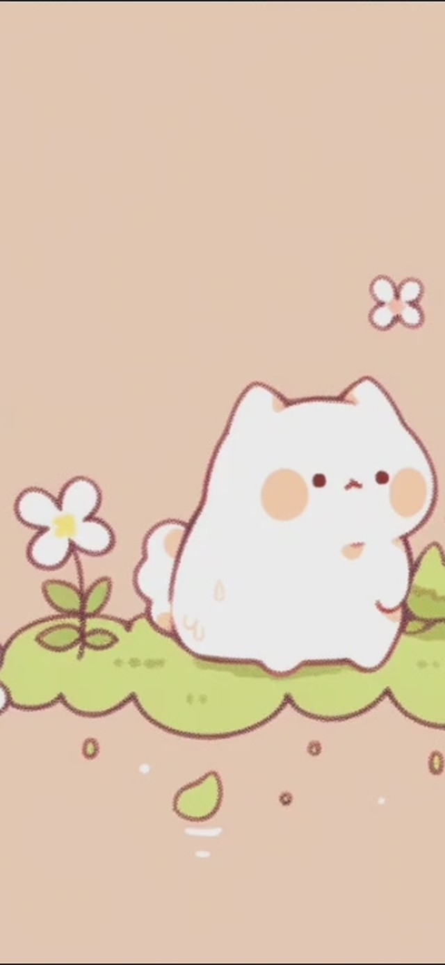 可爱小白
