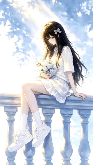 花束女孩