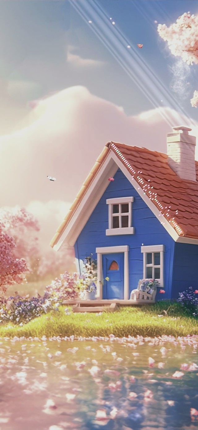 童话小屋AI壁纸