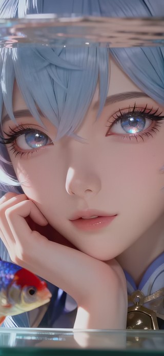 浪漫美人和鱼