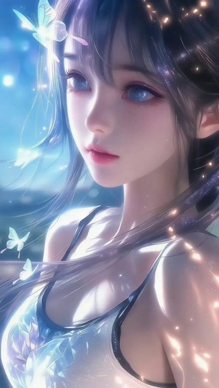 蝶落星眸