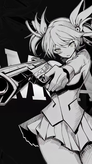 双马尾少女