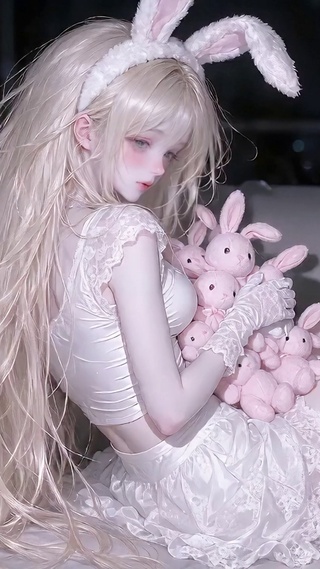 兔耳少女的兔兔