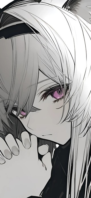 黑白少女-林雨霞