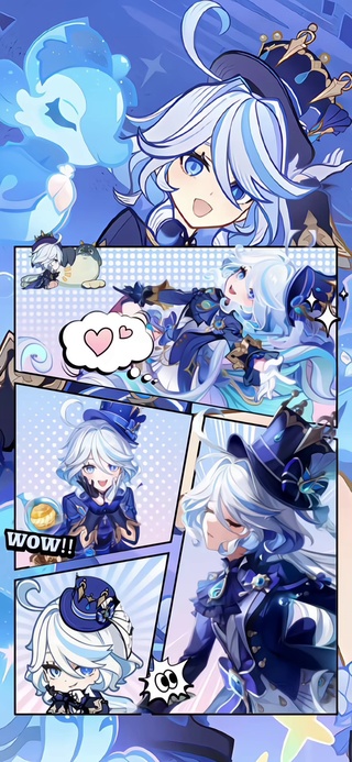 原神芙宁娜动态壁纸