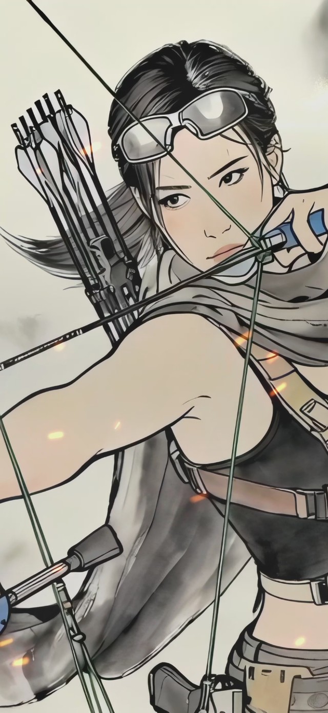 水墨·侦查箭矢