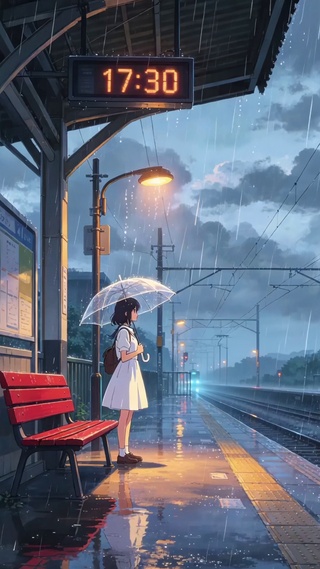 车站女孩