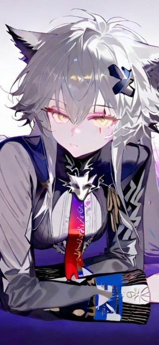 趴着的黑丝少女-荒芜拉普兰德