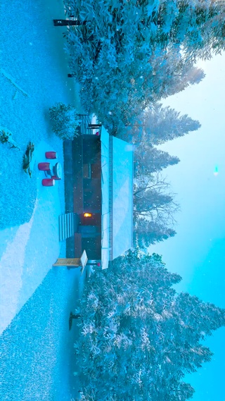 雪中小屋（双端）