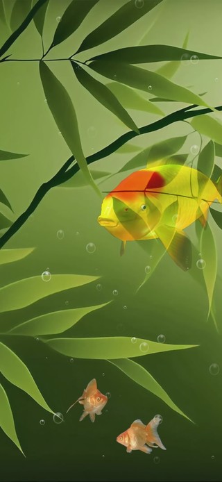 竹报平安 好运锦鲤 4K