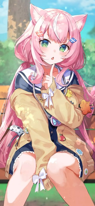 4k可爱猫耳少女