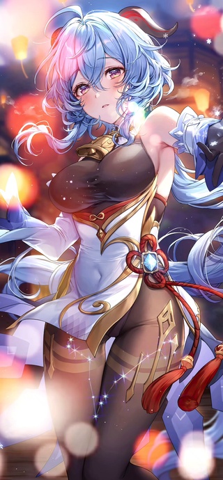 4K原神甘雨高清唯美清纯可爱性感插画