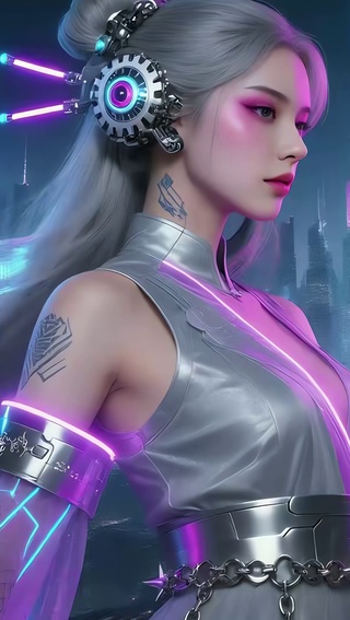 赛博女侠