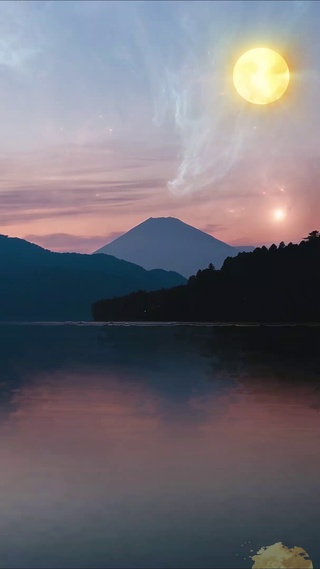 唯美夕阳