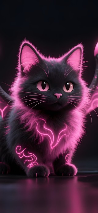 红色魔纹猫咪