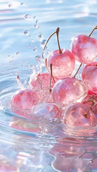水流樱桃
