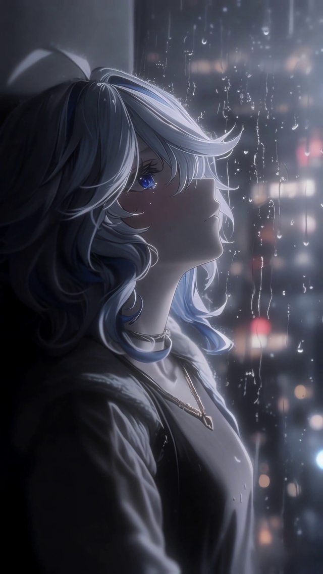 悲伤的芙宁娜/忧郁伤感少女