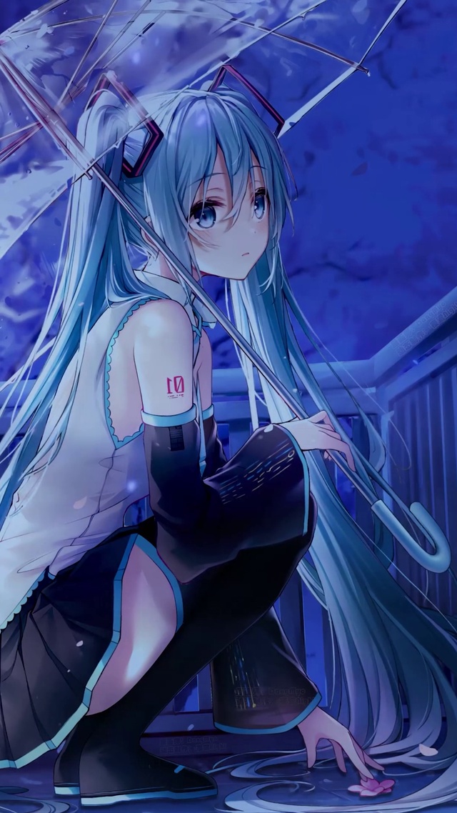 【昼夜变化】初音未来 樱之雨