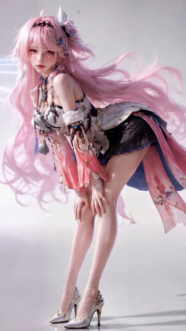 粉发幻梦少女