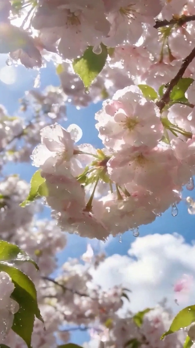 护眼花朵树木