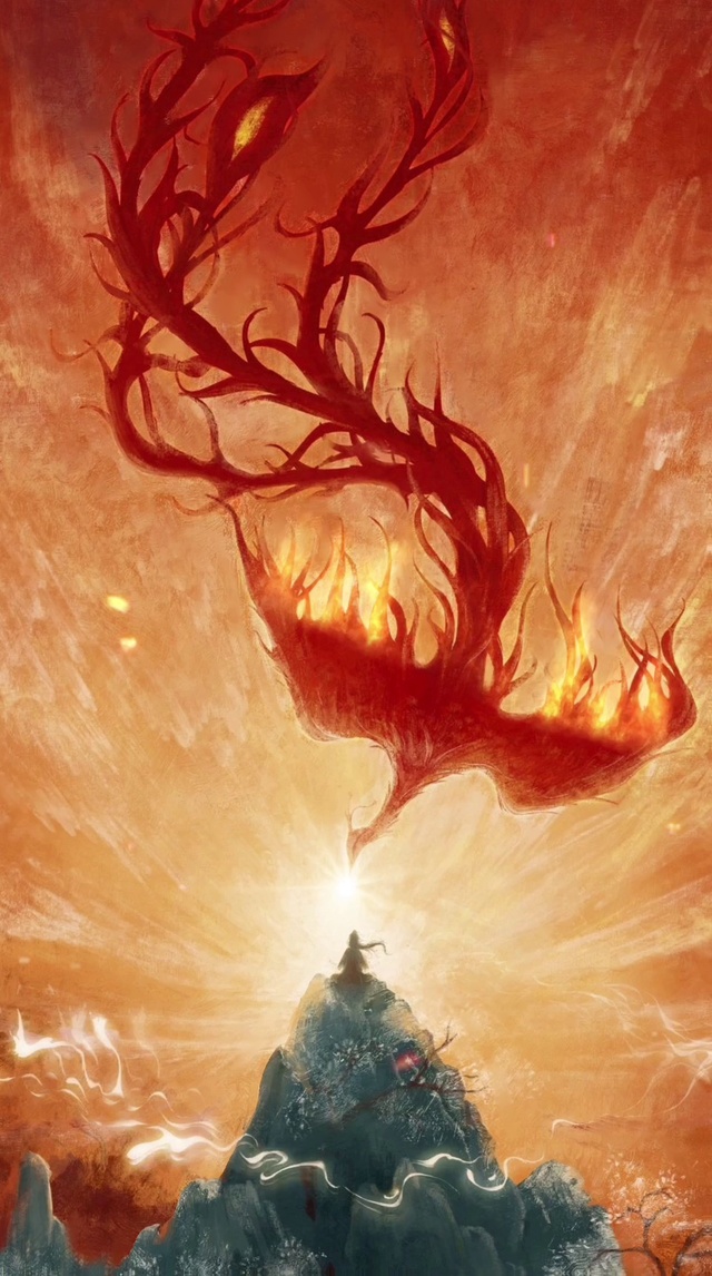 凤凰朱雀涅槃悟道神话