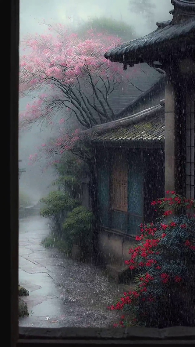 下雨小路