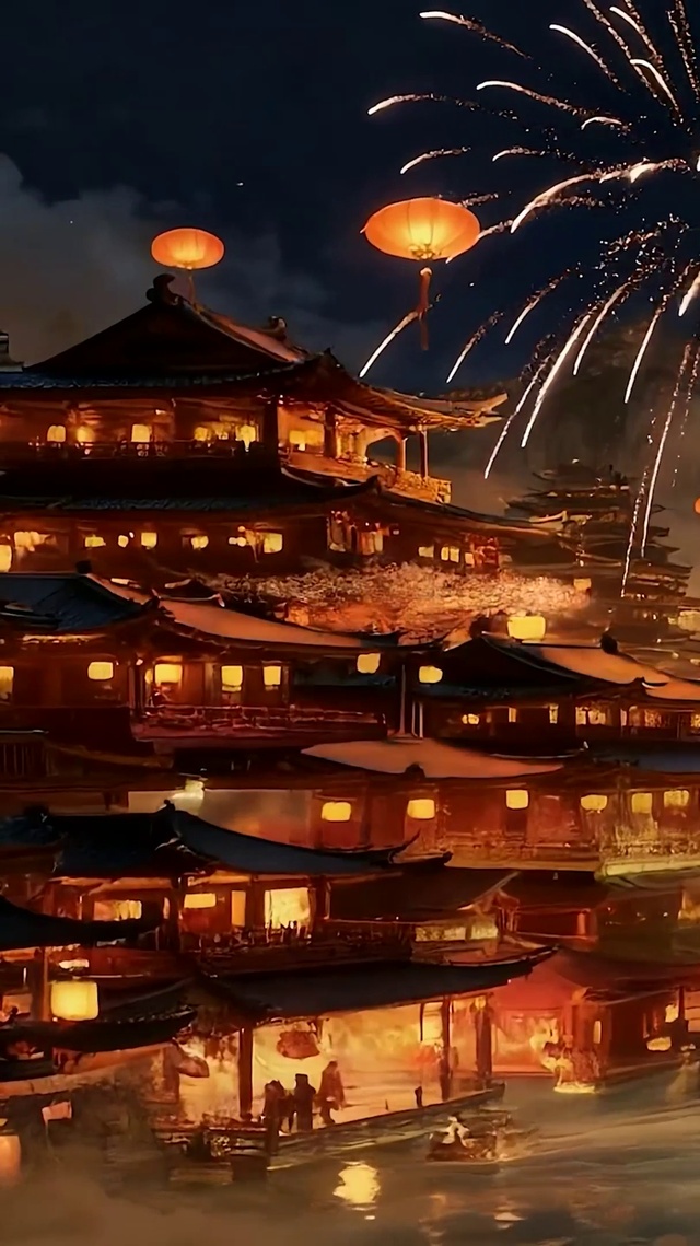 中秋夜景