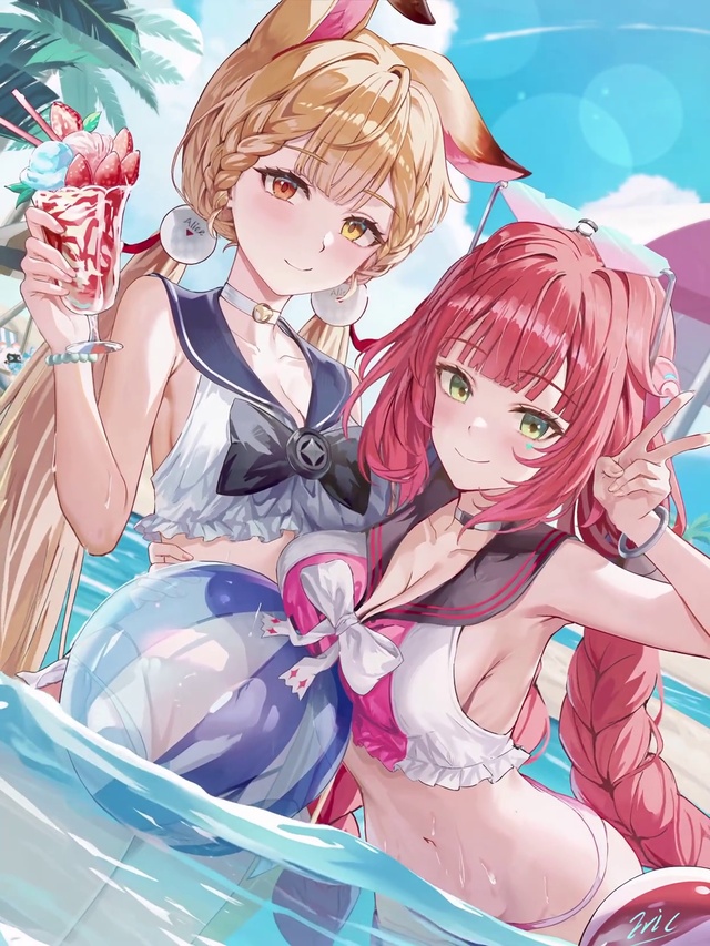 泳装贴贴（作者：天祈Eric）