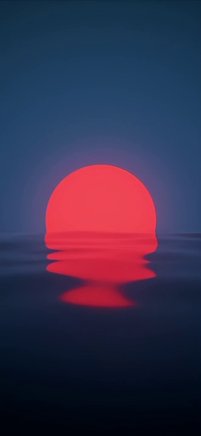 海上日出