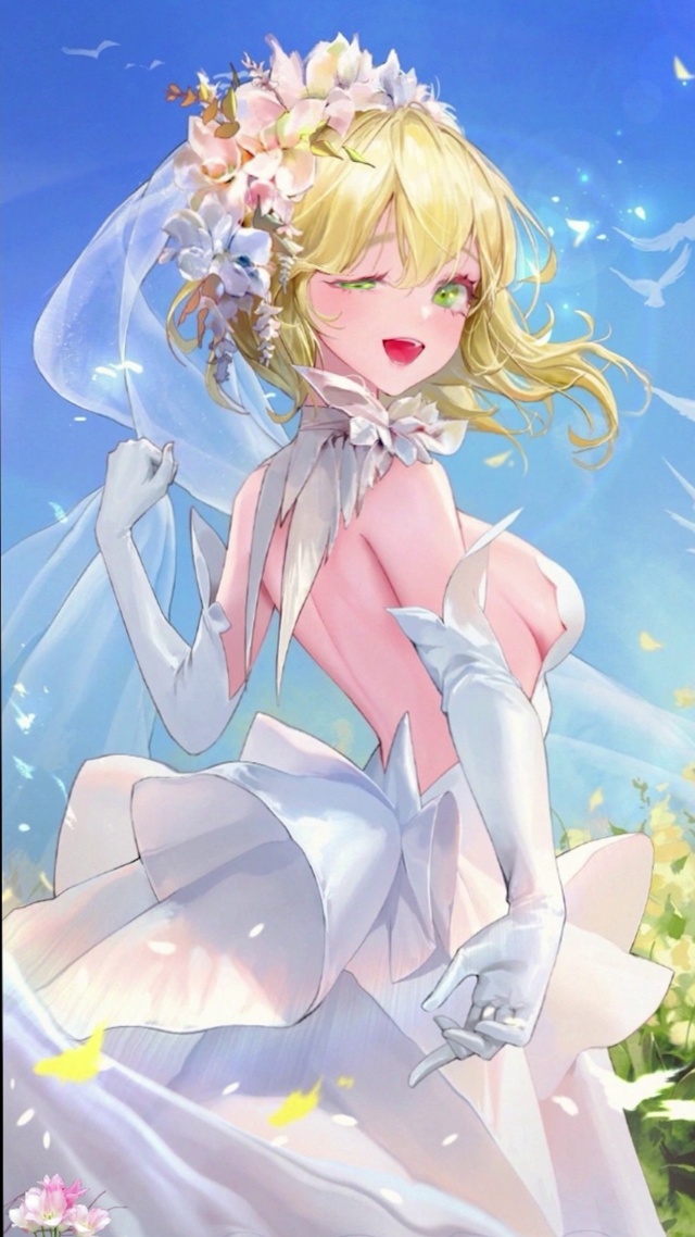婚纱女孩