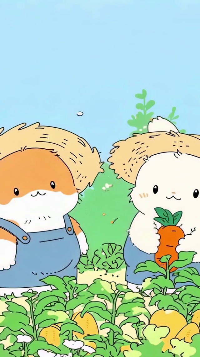 兔兔菜园丰收记