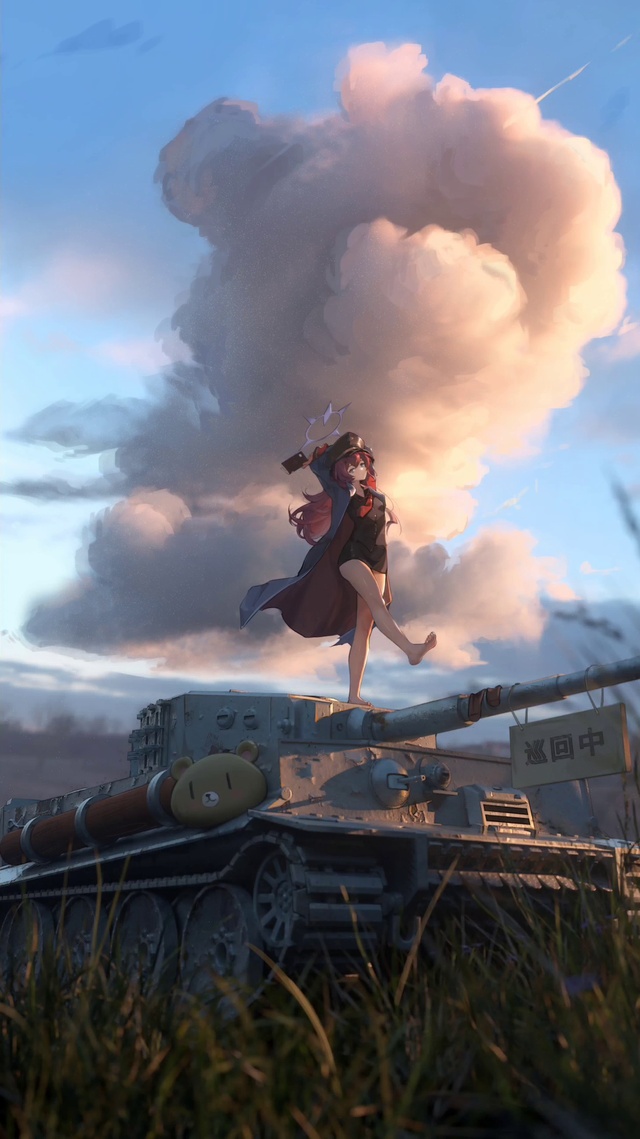 战争中的指挥官女孩