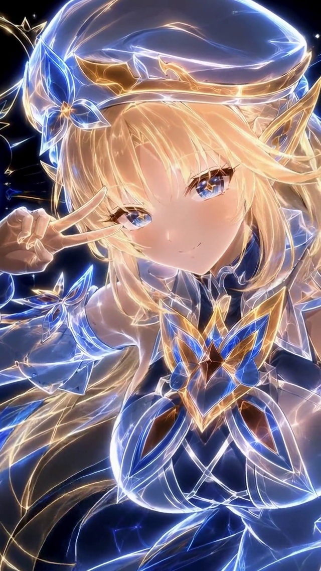 星辉彩色线画尼可
