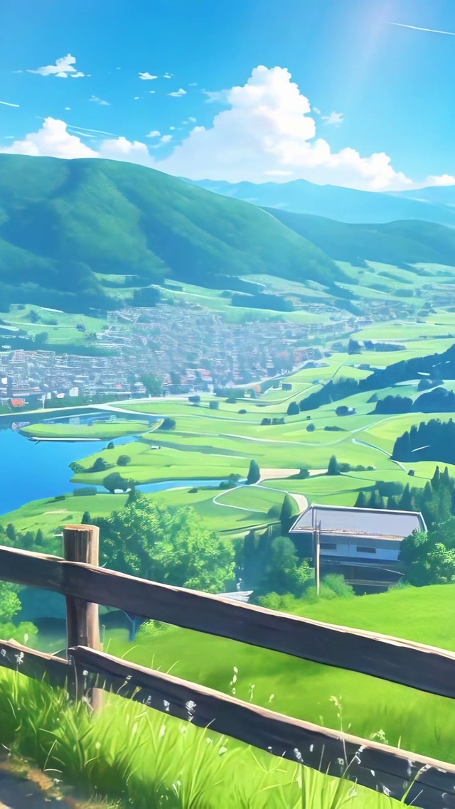 晴空万里