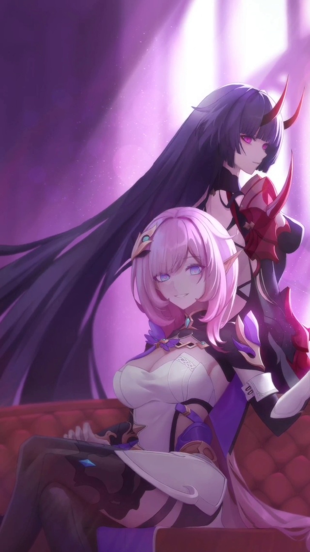 爱莉希雅与雷电芽衣