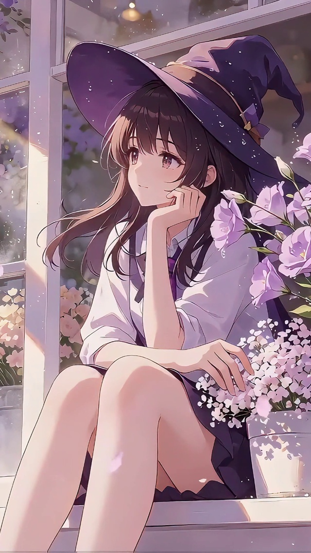 午后花房的巫师少女