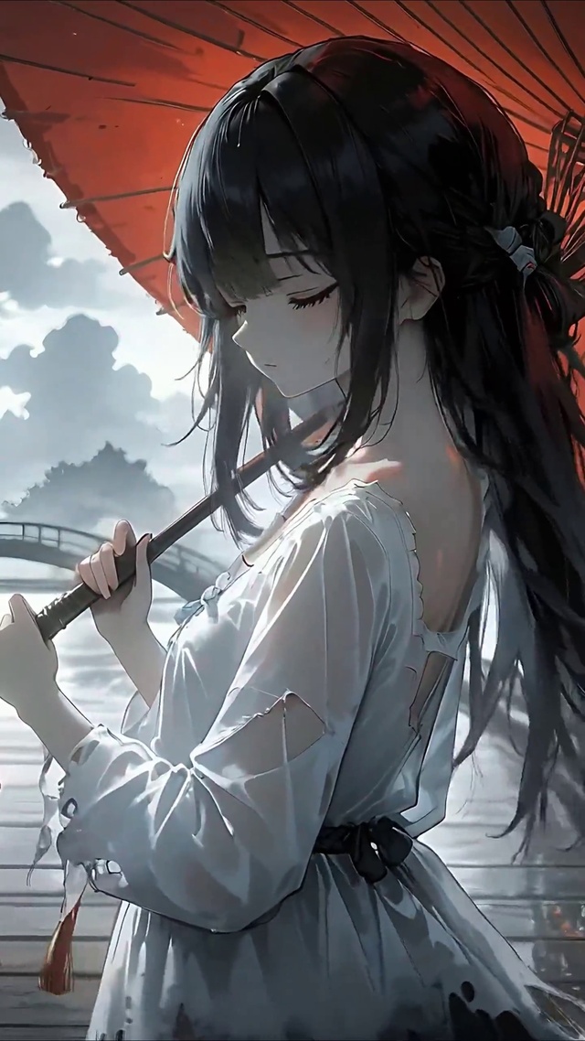 满穗丨雨巷孤影丨