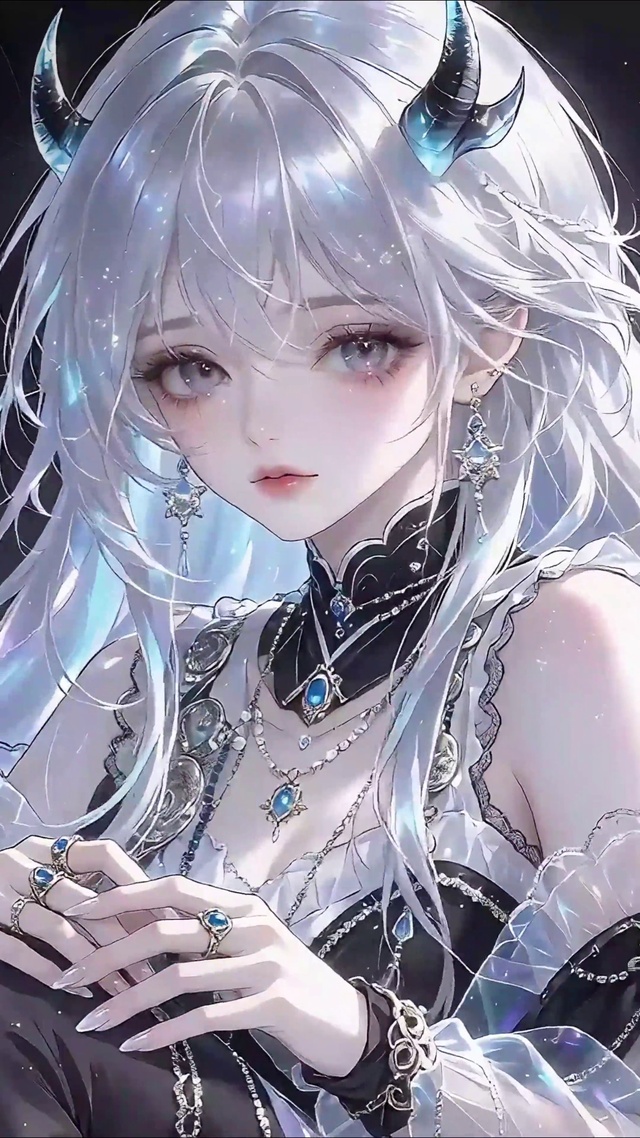 唯美星空冰域魔女