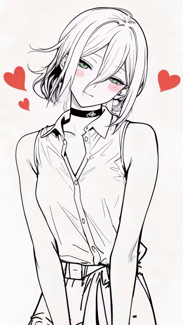 害羞素描雷赛