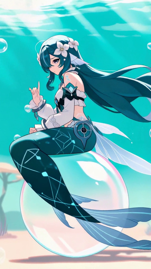 泡泡人鱼少女沃雅妮莎