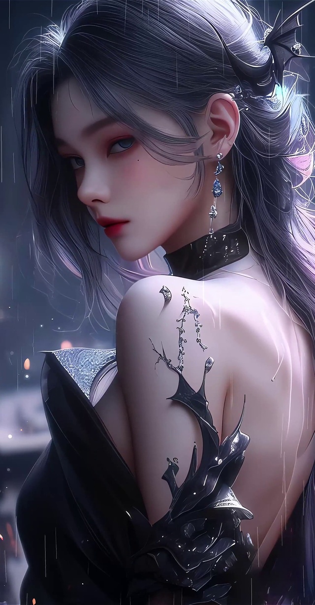 黑发girl