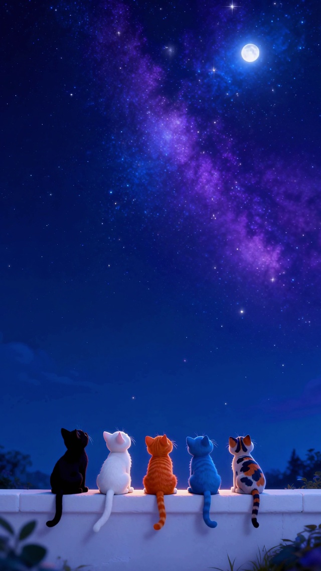 可爱治愈猫咪壁纸